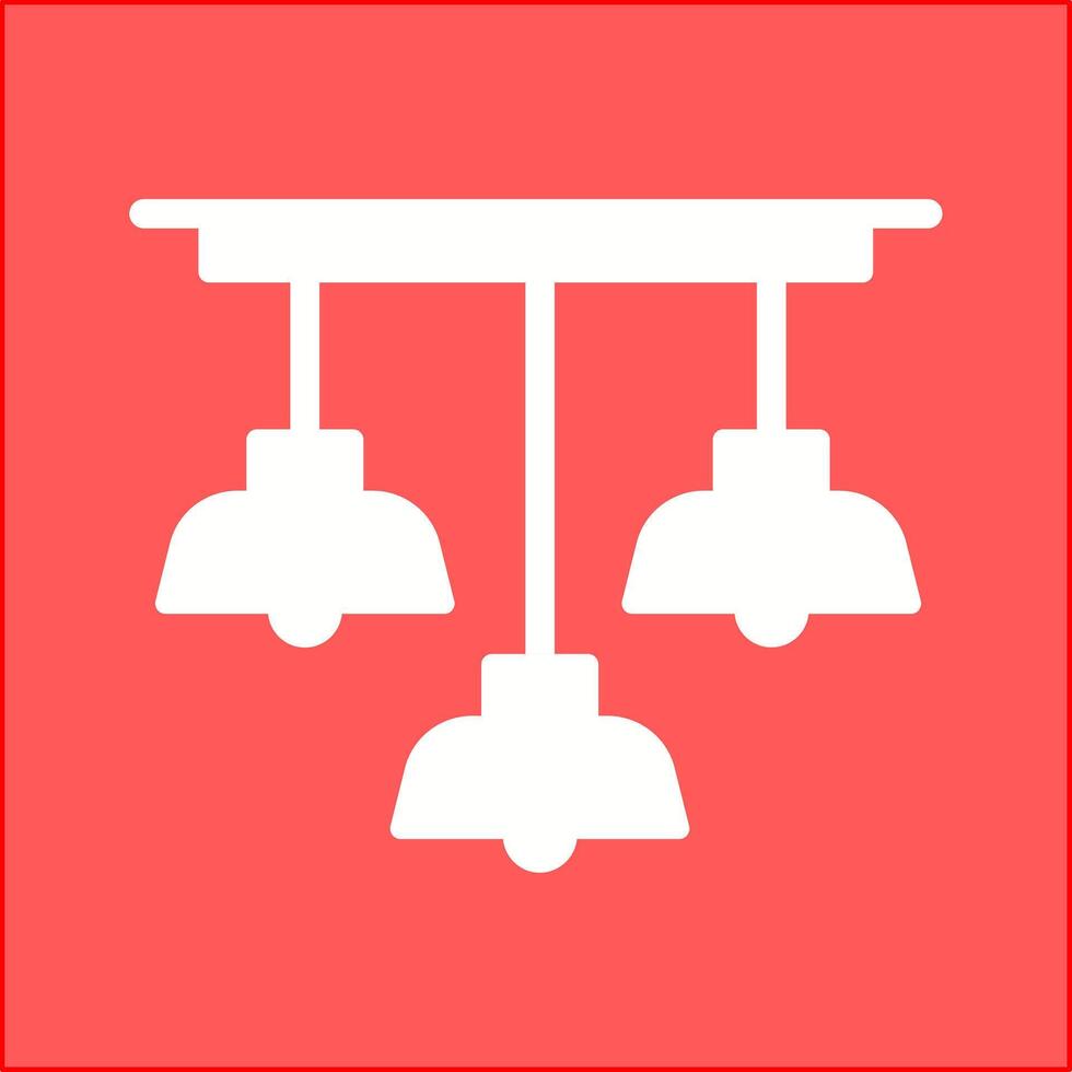 Overhead Light Vector Icon