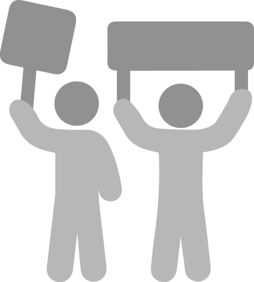 Protester Vector Icon