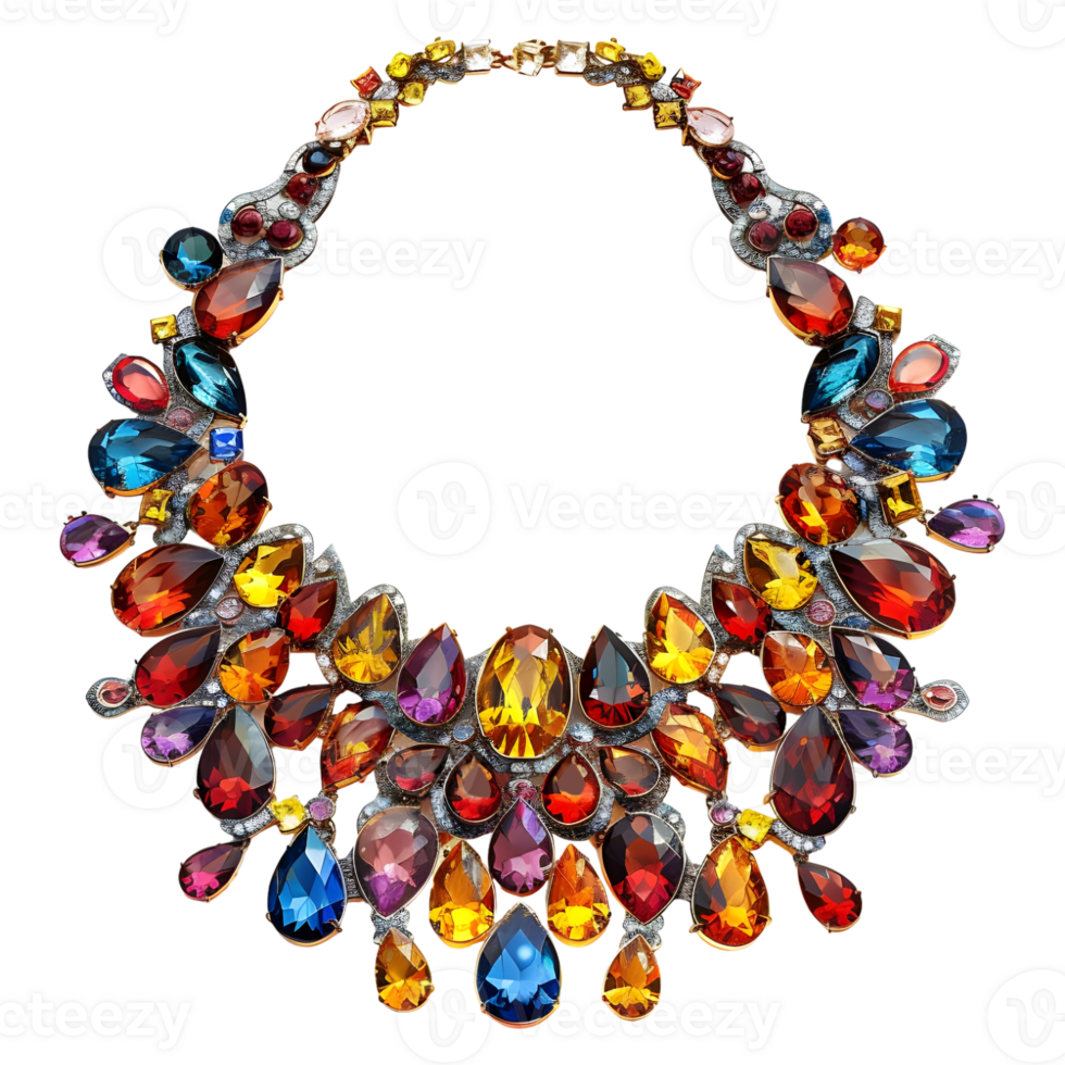 AI generated 3D Rendering of a Indian Traditional Jewelry on Transparent Background - Ai Generated png