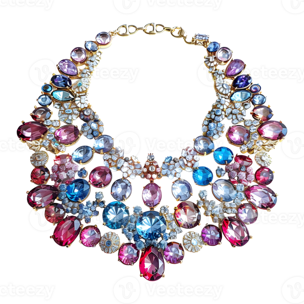 AI generated 3D Rendering of a Indian Traditional Jewelry on Transparent Background - Ai Generated png