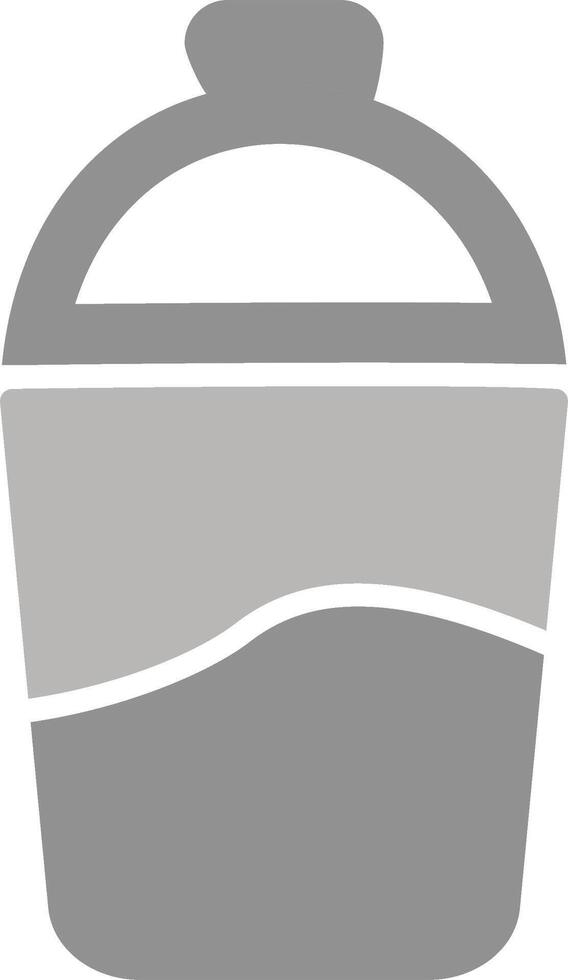 Water Bucket Vector Icon