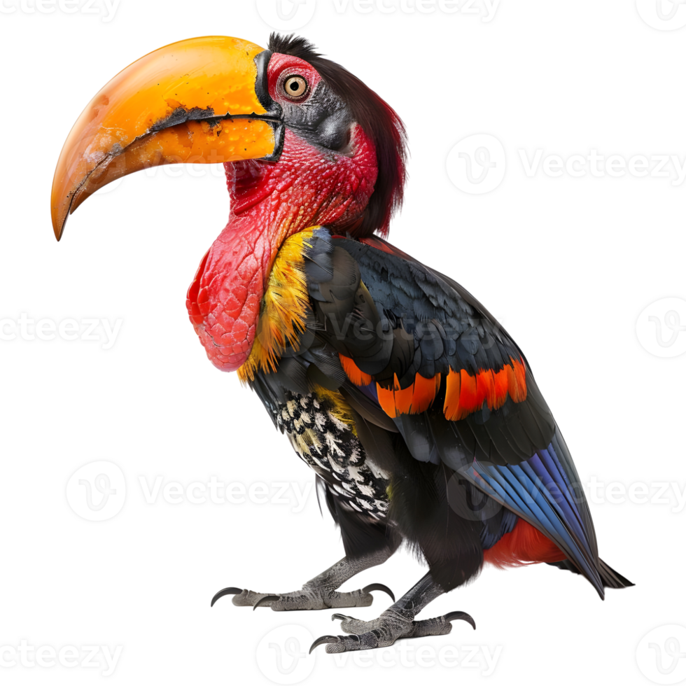 AI generated 3D Rendering of a Toco Toucan on Transparent Background - Ai Generated png