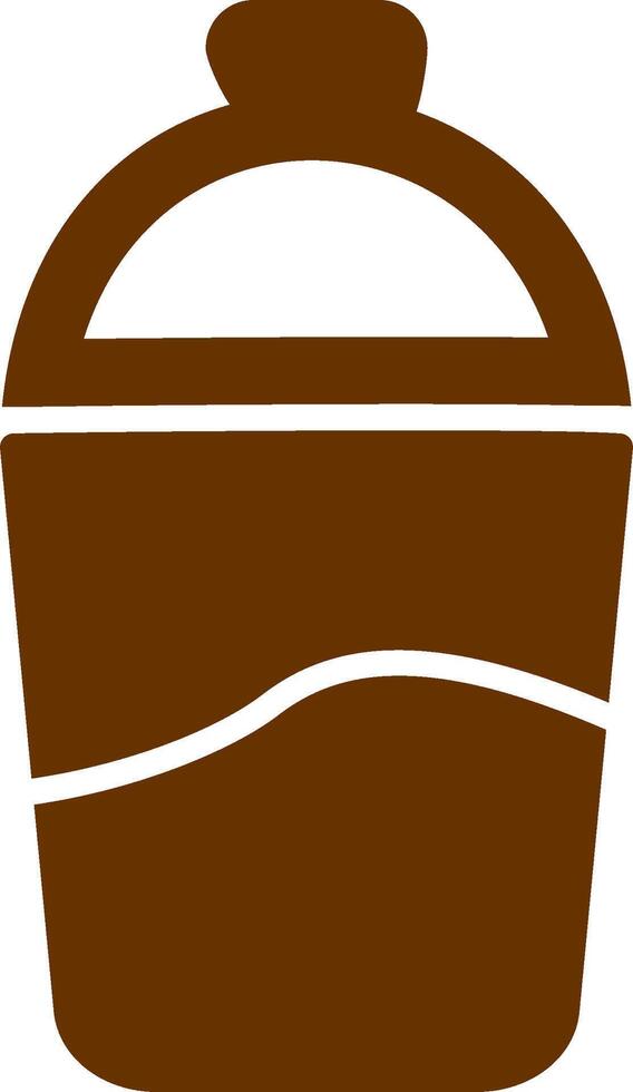 Water Bucket Vector Icon