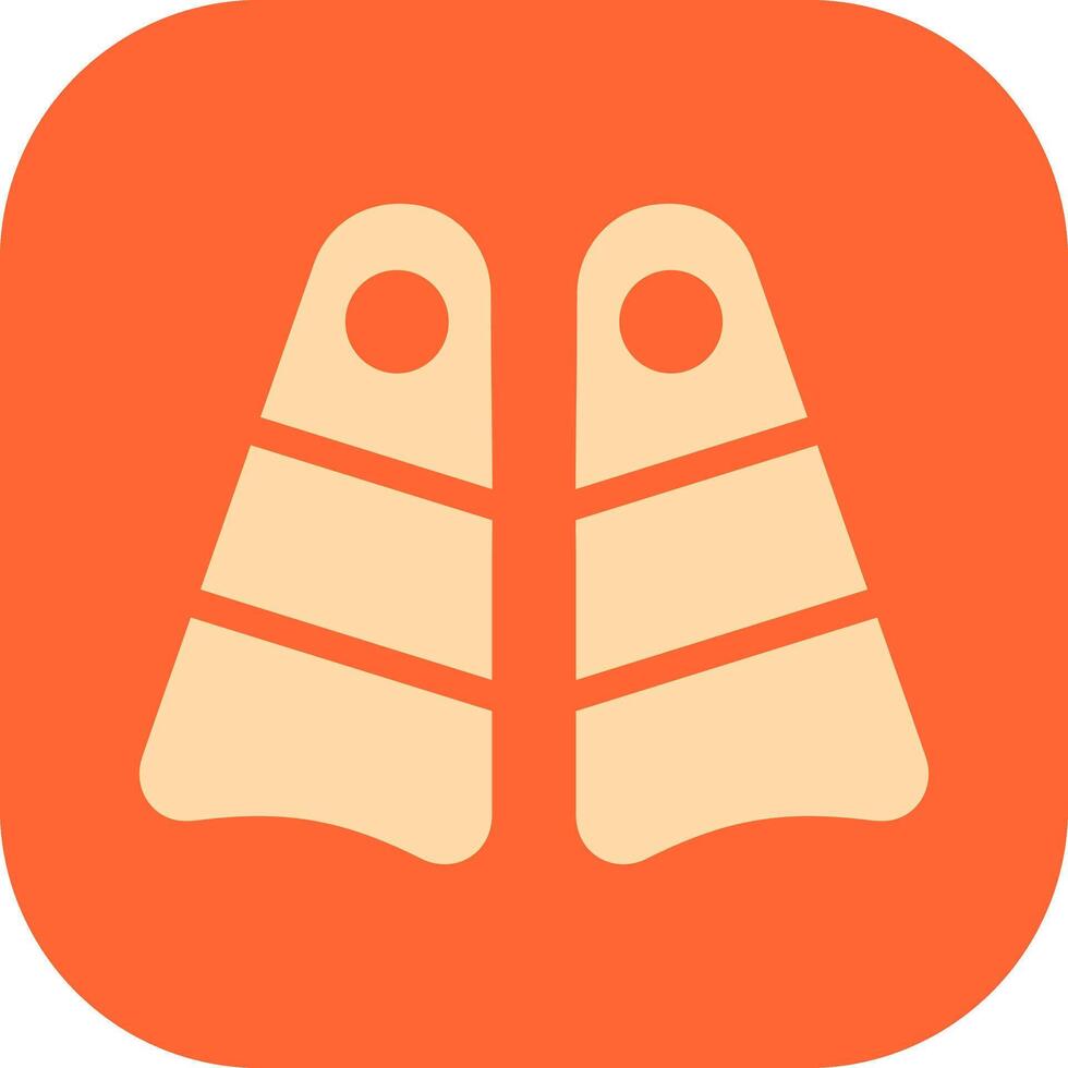 Flippers Vector Icon