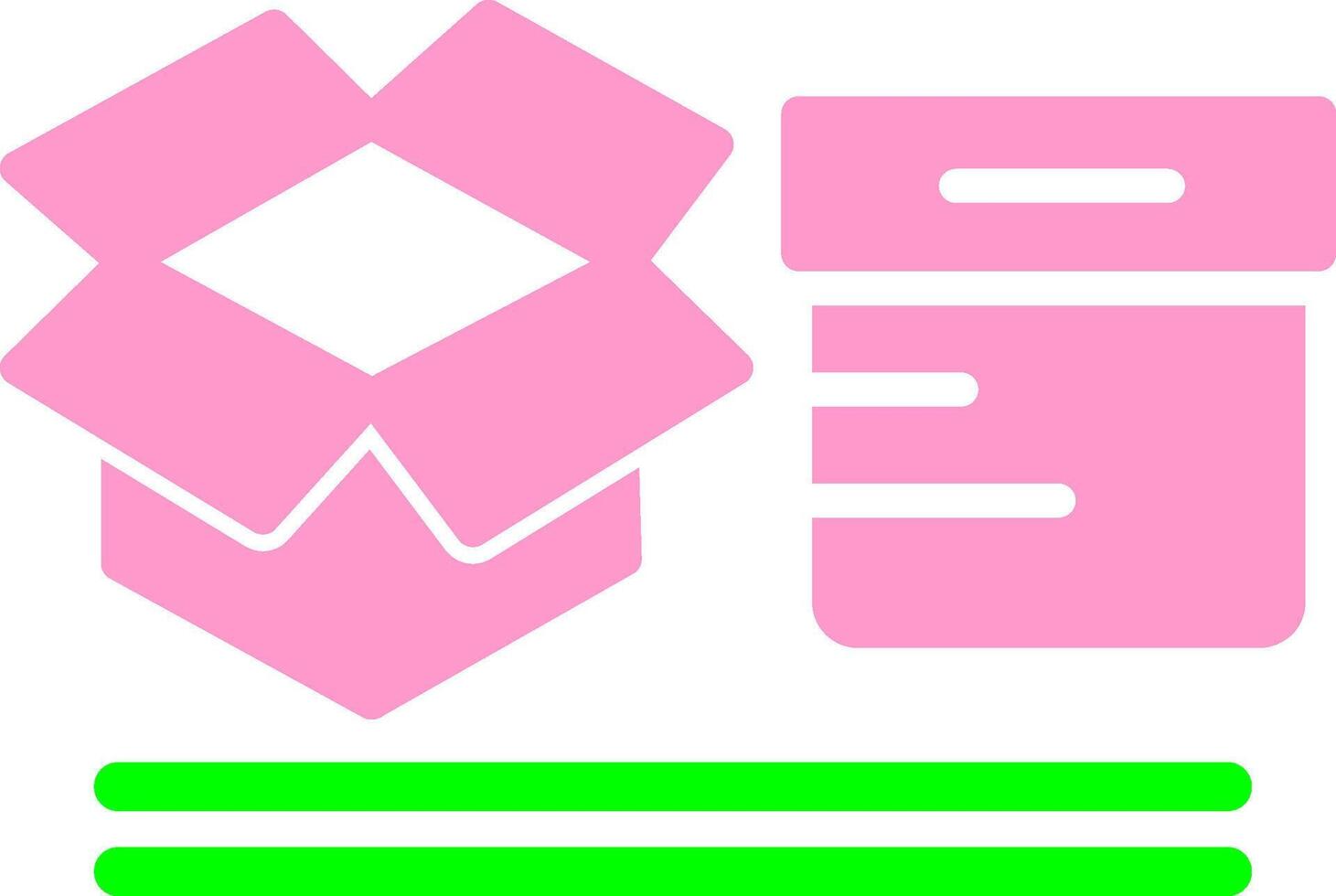 Boxes Vector Icon