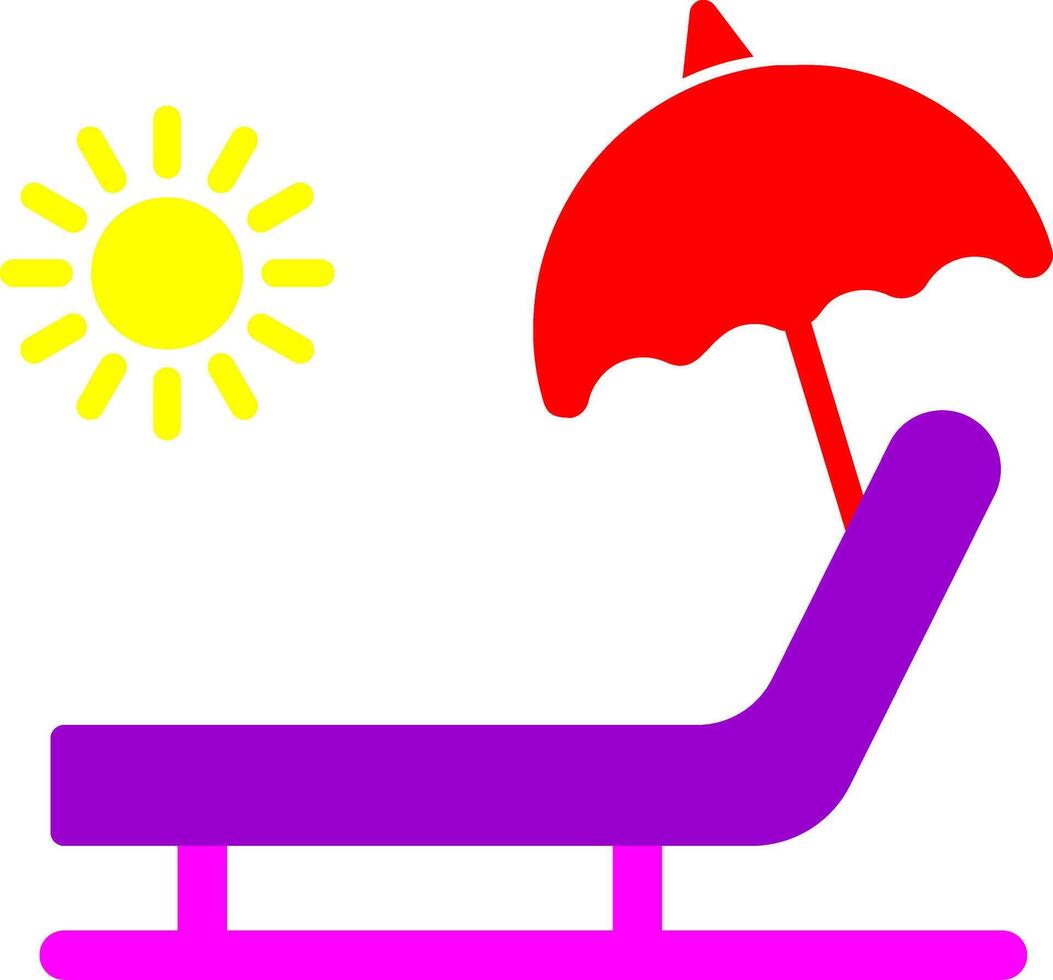 Beach Vector Icon