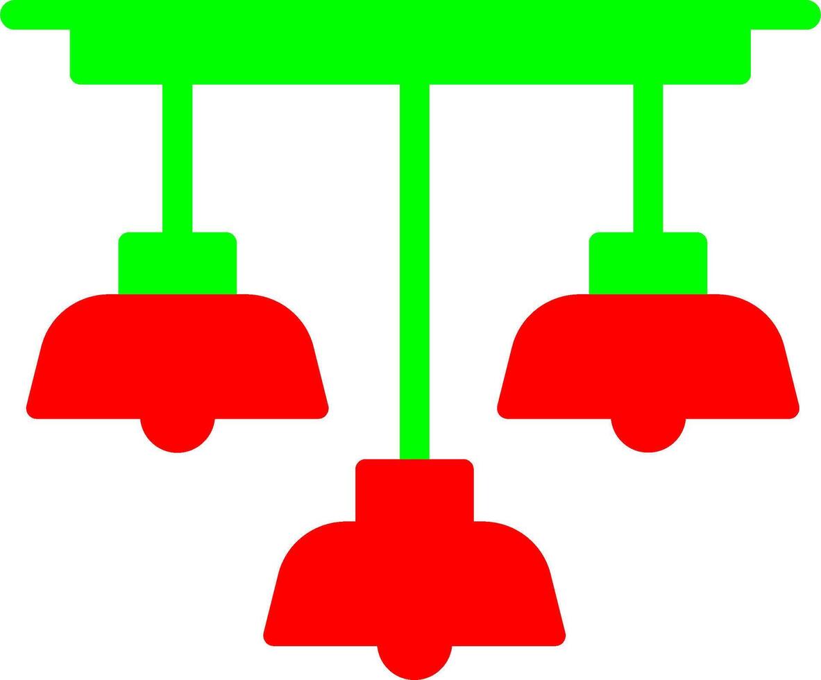 icono de vector de luz de techo