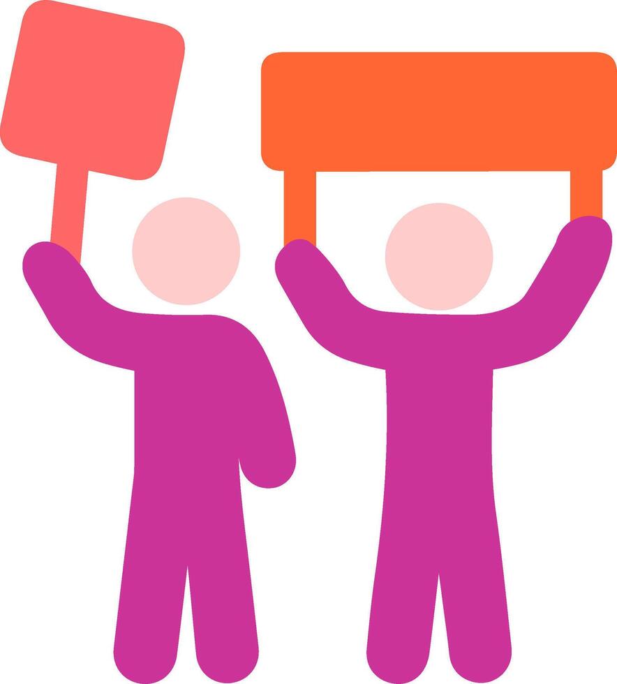 Protester Vector Icon