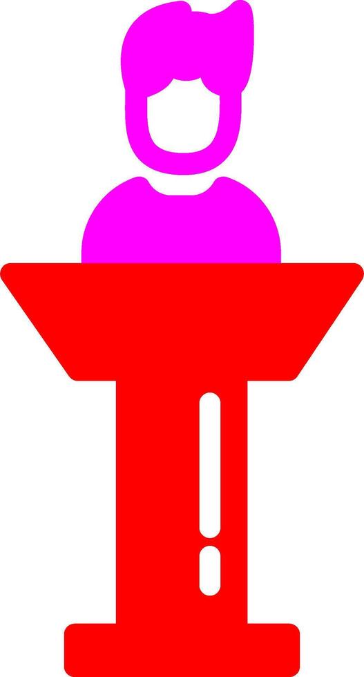 Elected Candidate Vector Icon