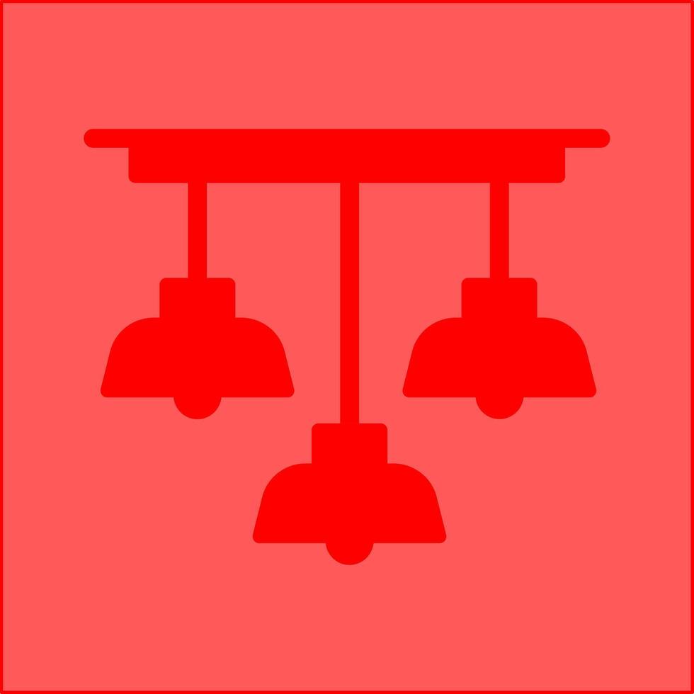 Overhead Light Vector Icon