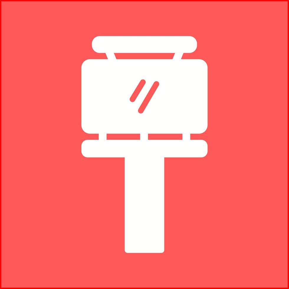 Billboard Vector Icon