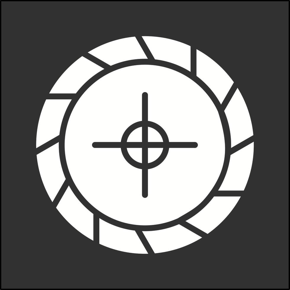 ruleta ii vector icono