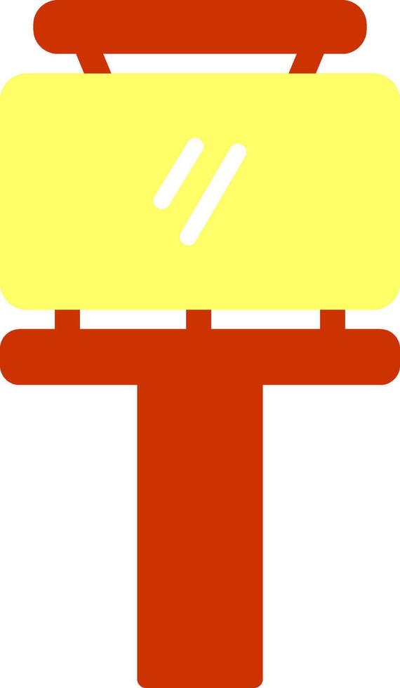 Billboard Vector Icon