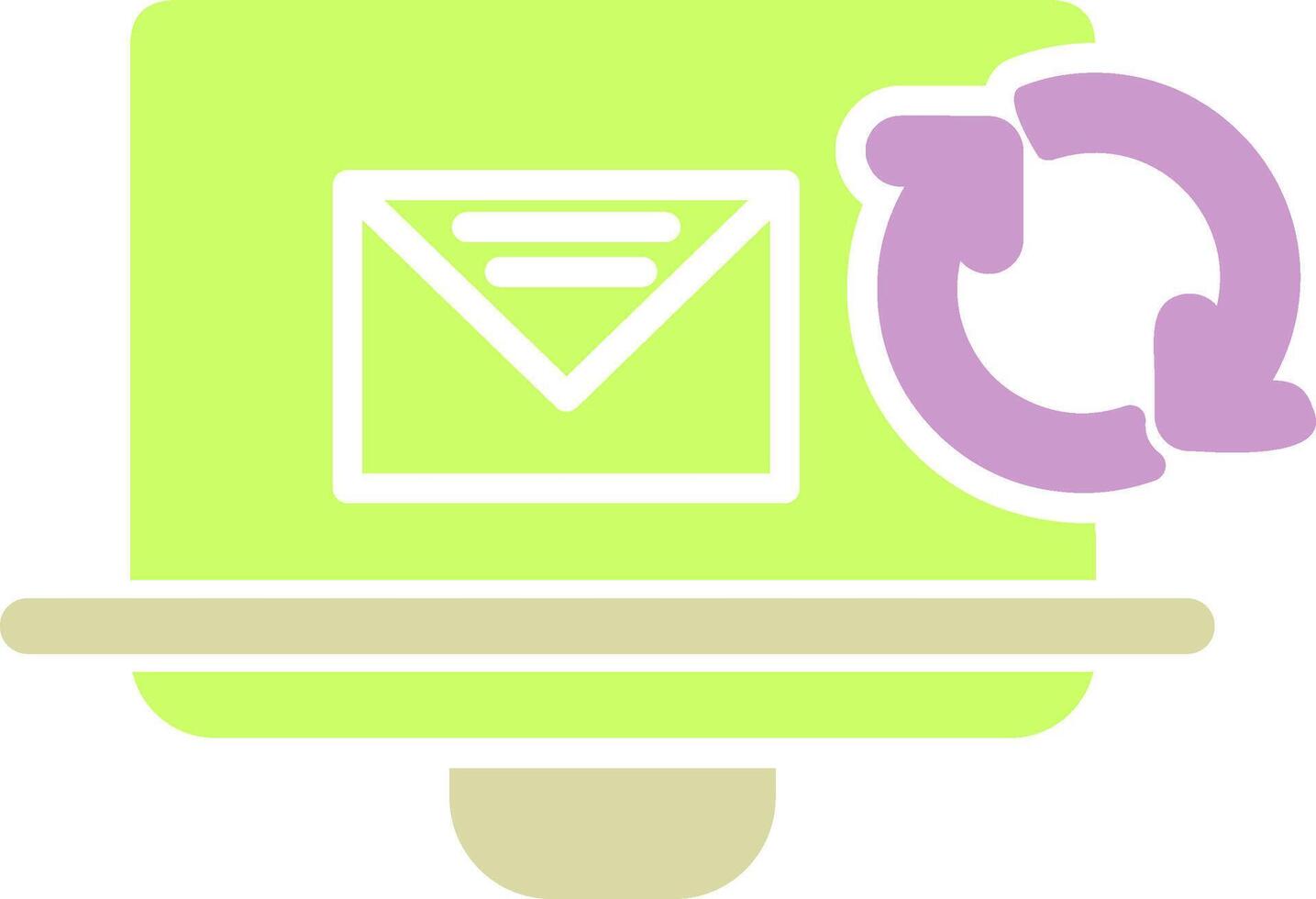 Refresh Mail Vector Icon