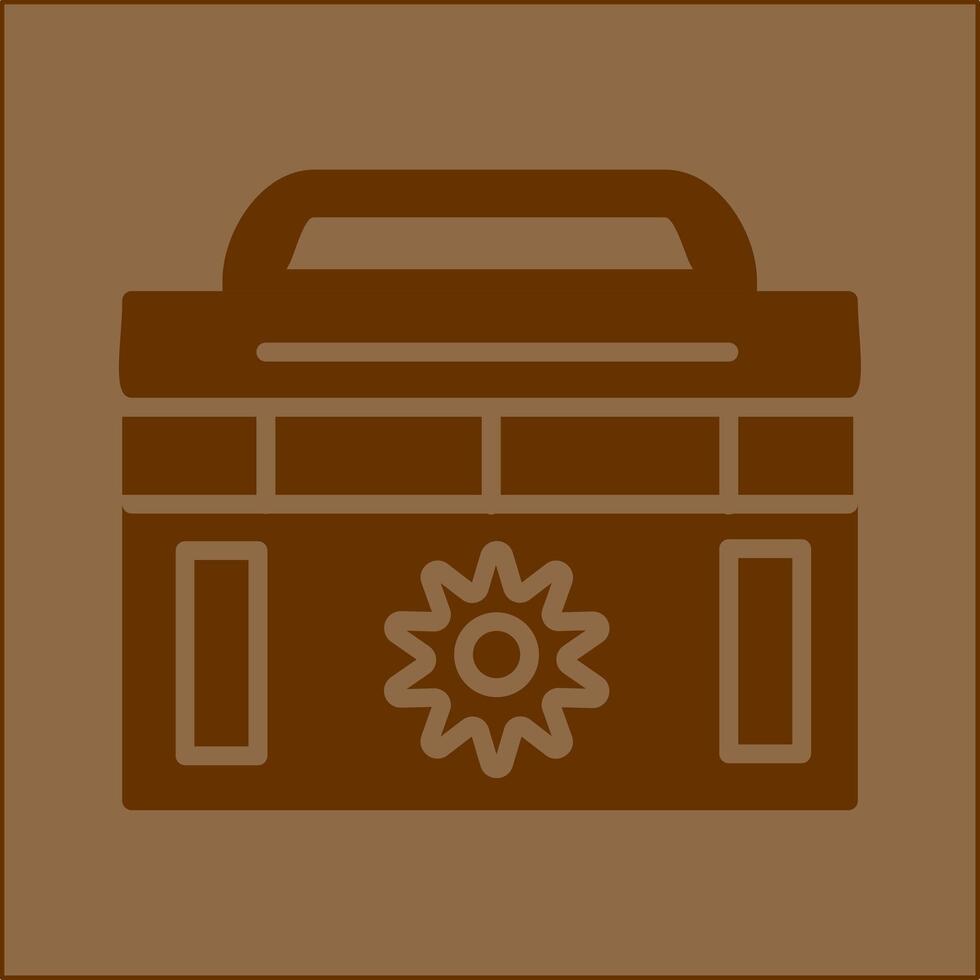 icono de vector de caja de herramientas