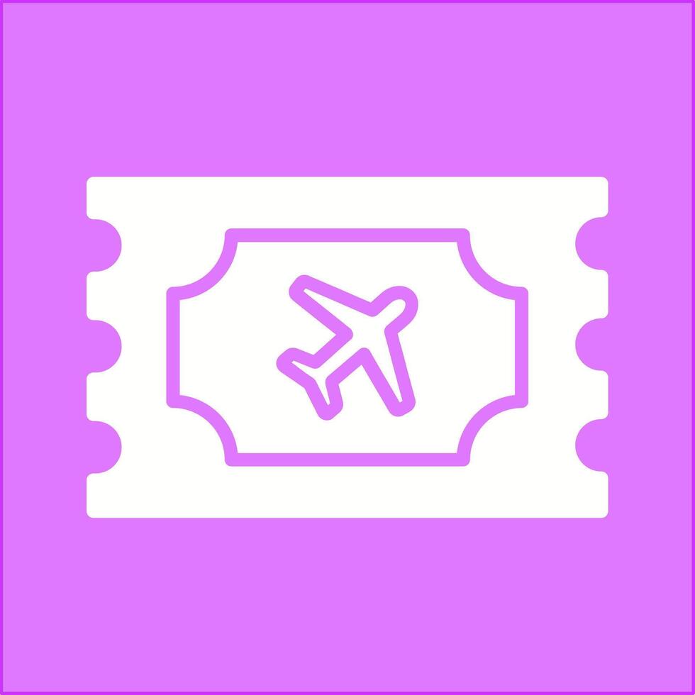 Plane Tickets Vector Icon