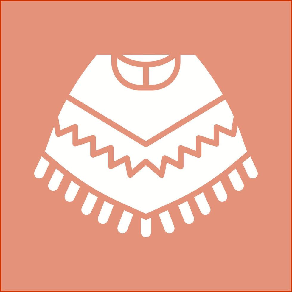Poncho Vector Icon