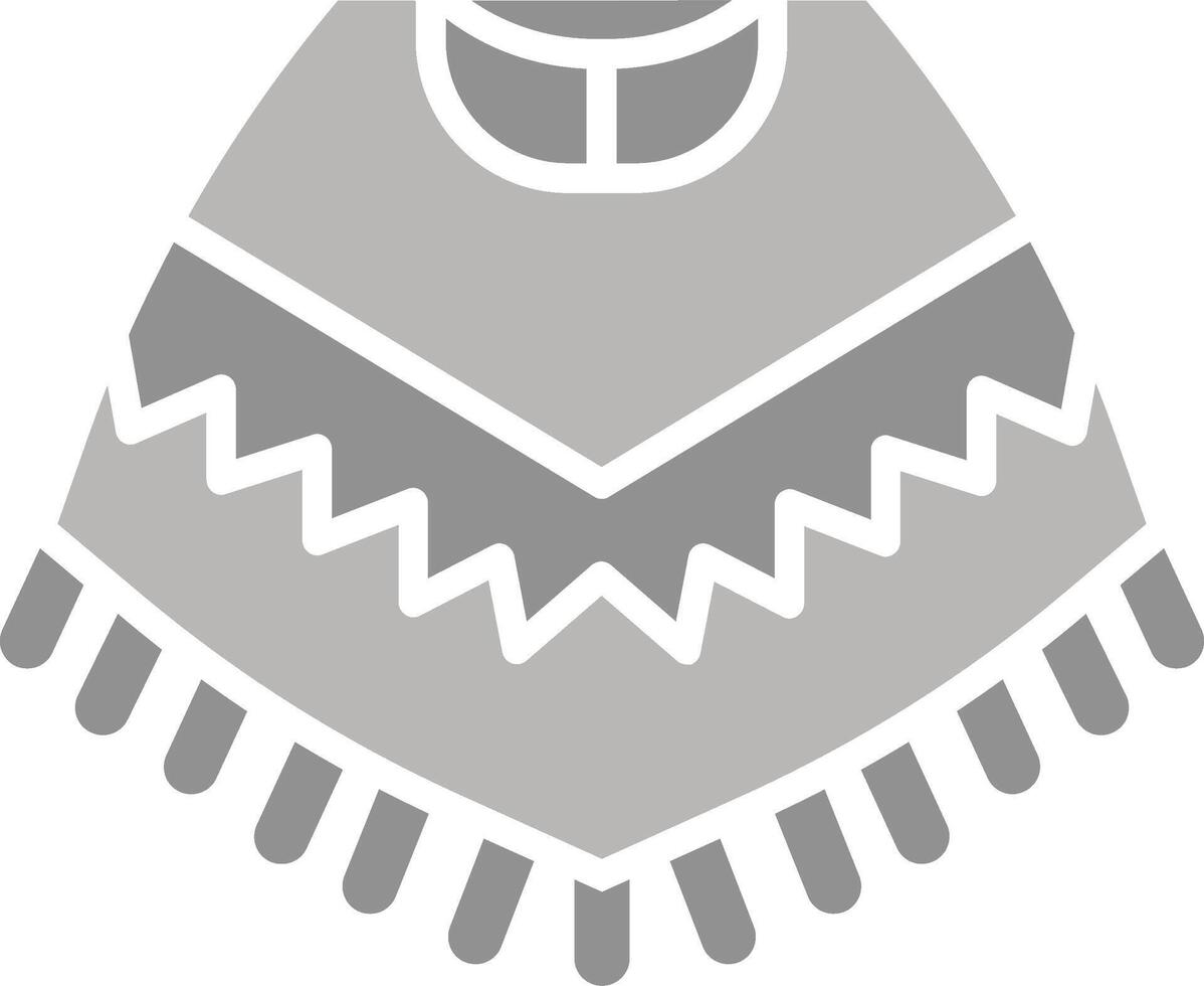 Poncho Vector Icon