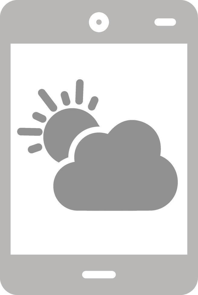 Weather App Vector Icon