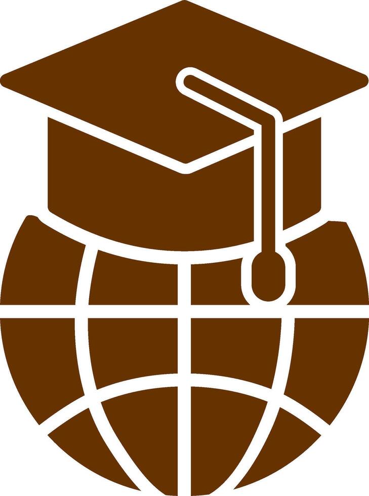 Global Education Vector Icon