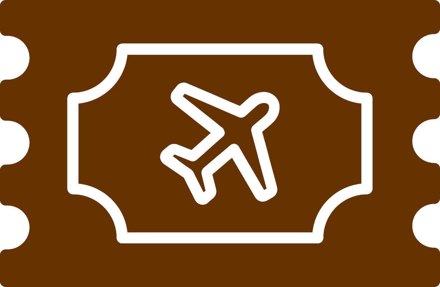 Plane Tickets Vector Icon