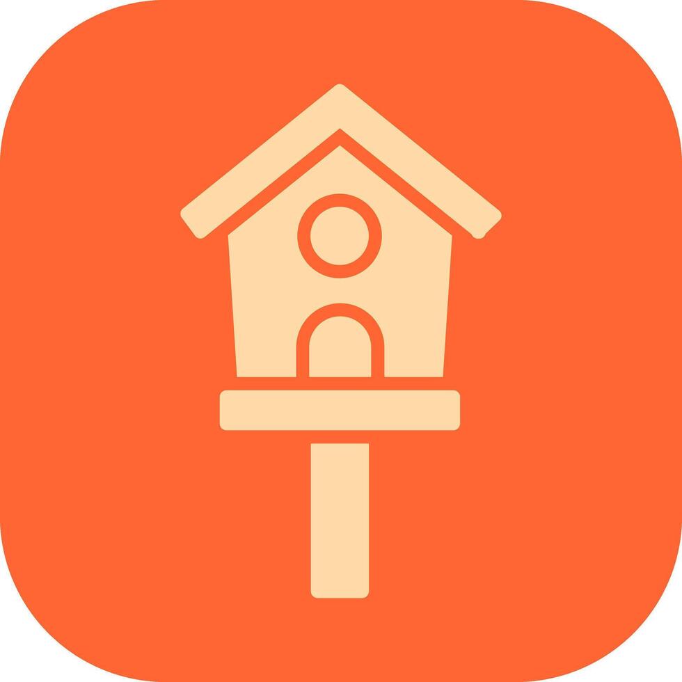 Birdhouse Vector Icon