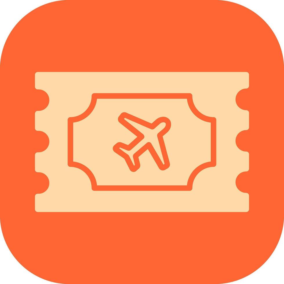 Plane Tickets Vector Icon
