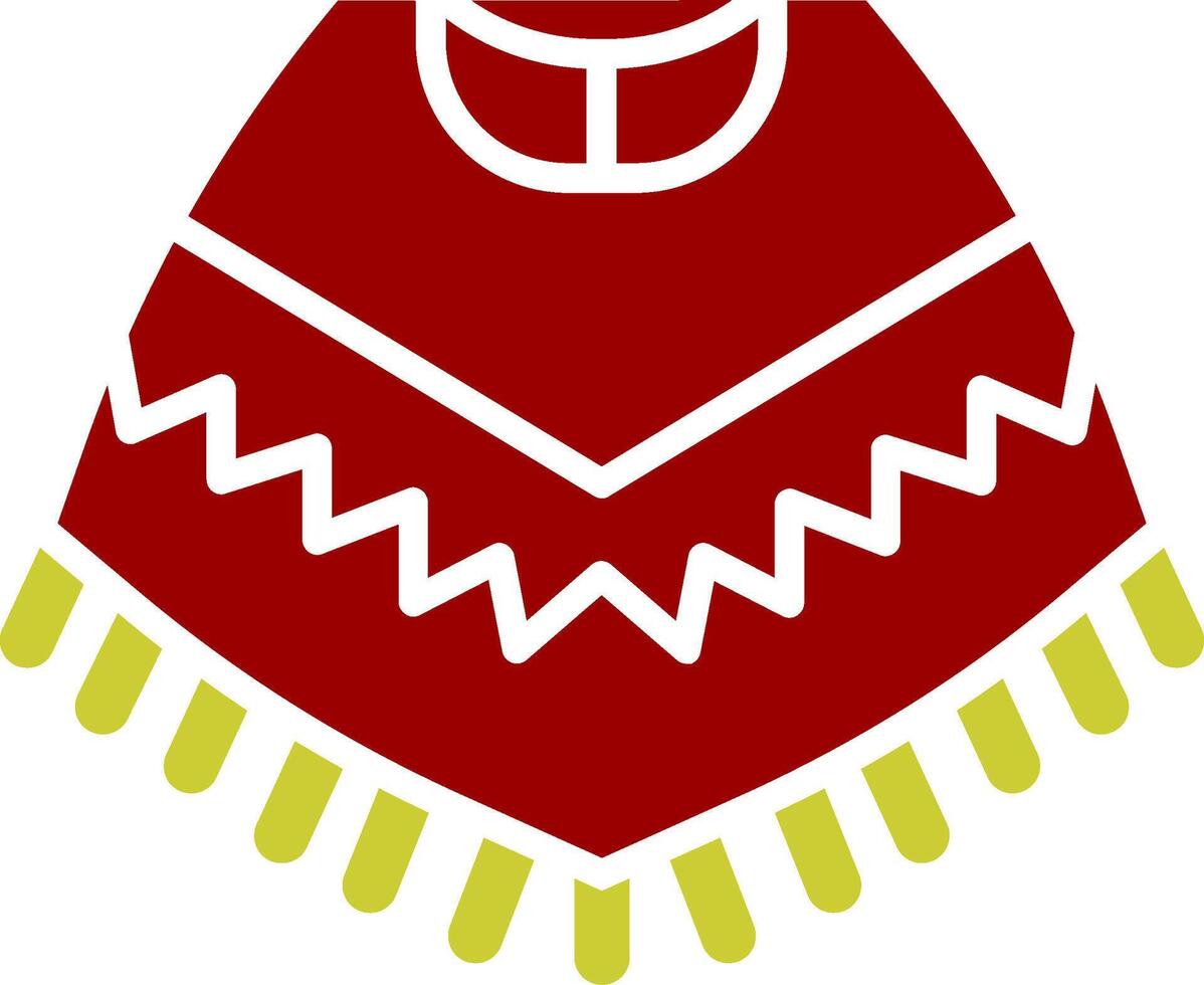 Poncho Vector Icon