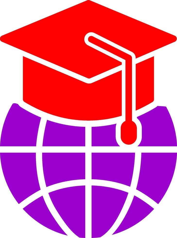 Global Education Vector Icon