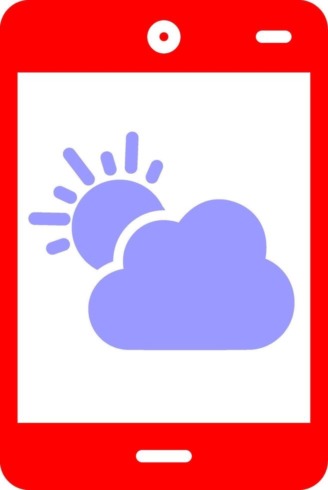 Weather App Vector Icon