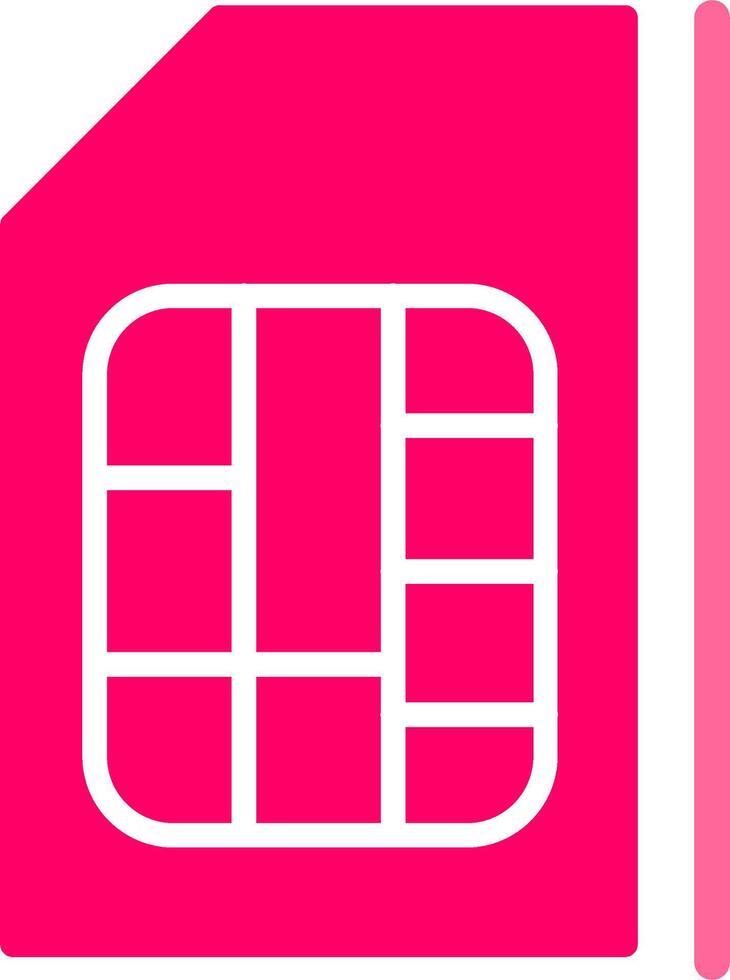 SIM Card Vector Icon