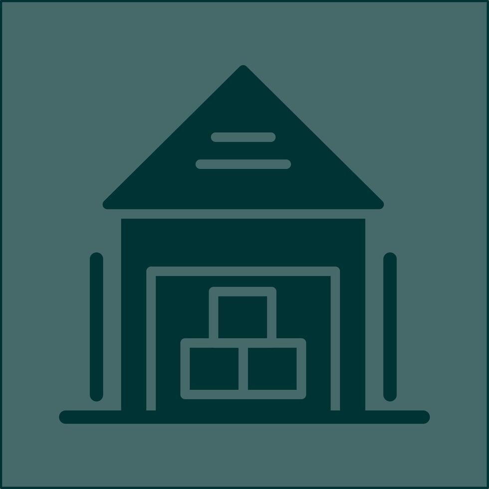 Warehouse Vector Icon