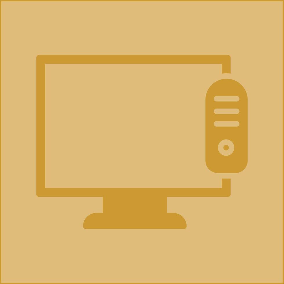 Television Vector Icon