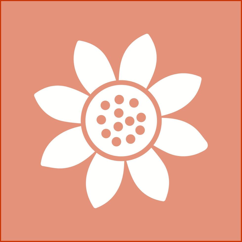 icono de vector de girasol