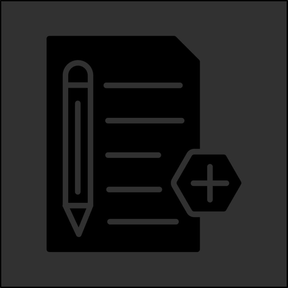 Medical Documents Vector Icon