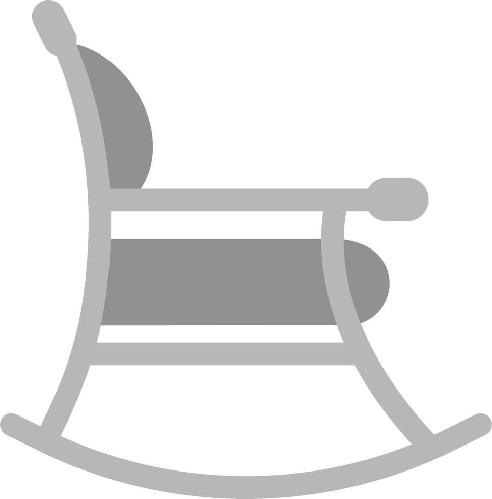 icono de vector de silla cómoda