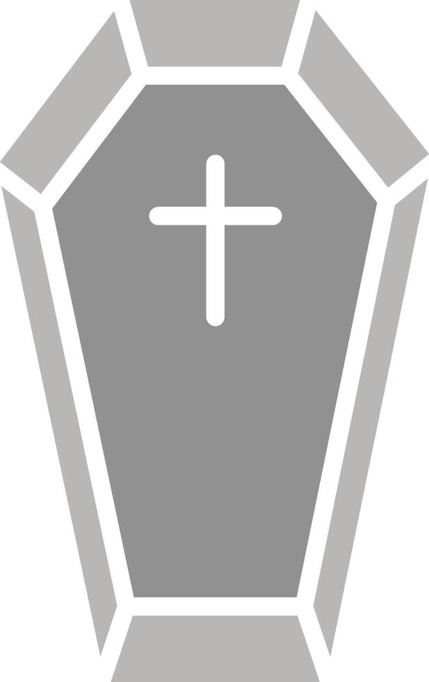 Coffin Vector Icon