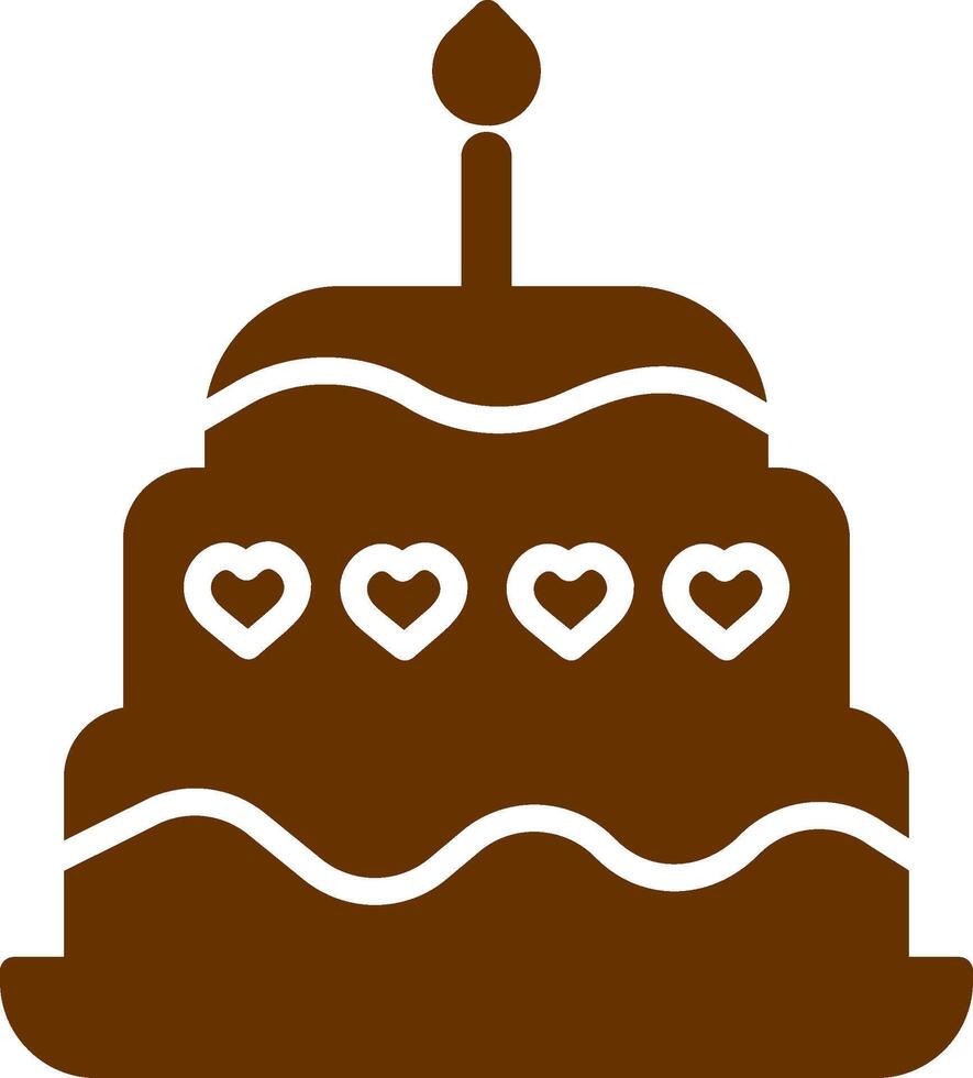 Cake Vector Icon