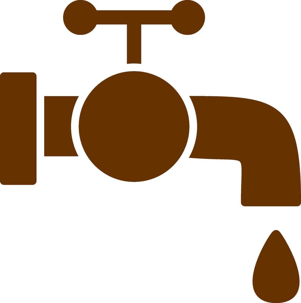 Water Tap Vector Icon