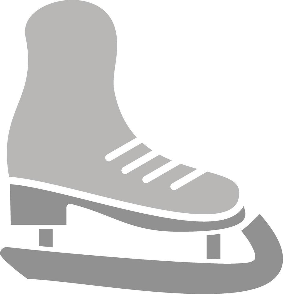 patines, vector, icono vector