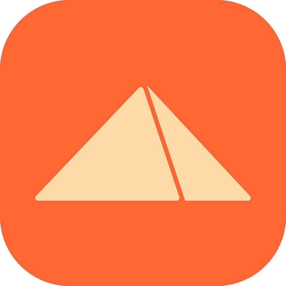 Pyramid Vector Icon