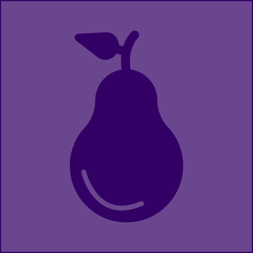 Pear Vector Icon