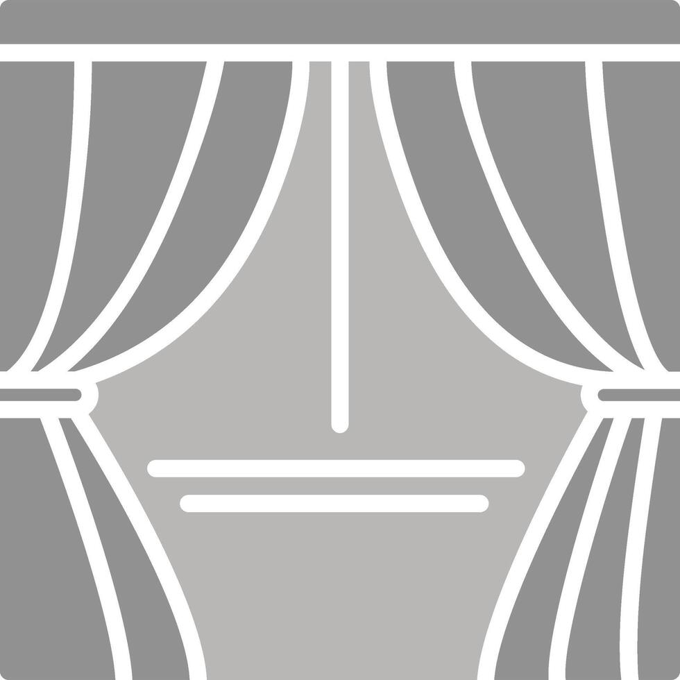 Curtains Vector Icon