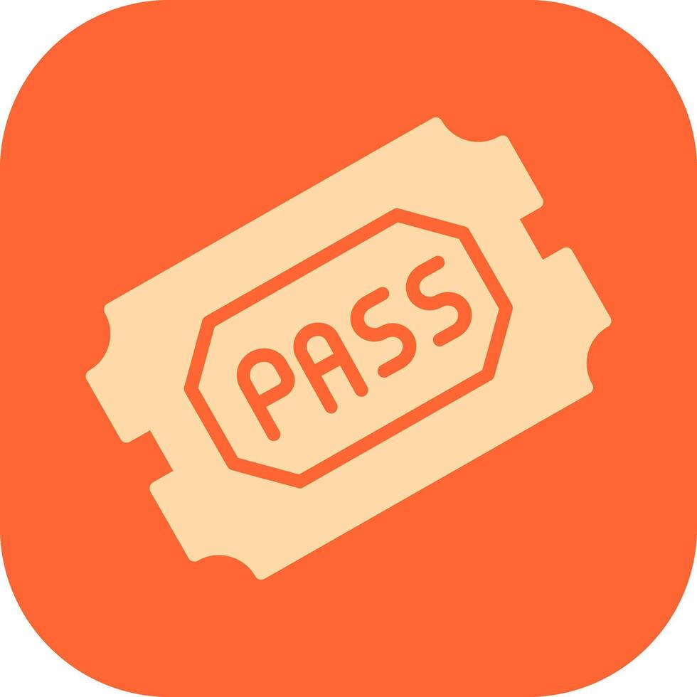 Passes Vector Icon