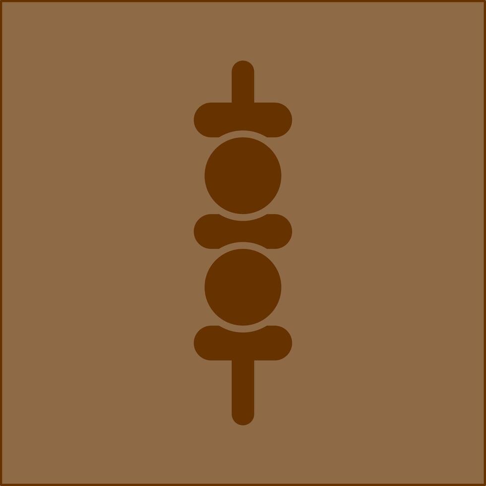 Kebab Vector Icon