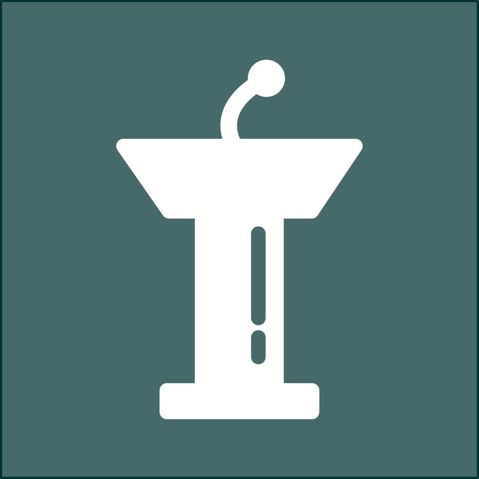 Podium Vector Icon