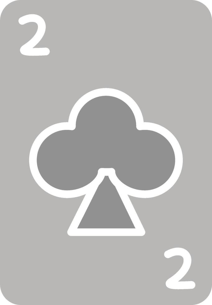 Clubs Card Vector Icon