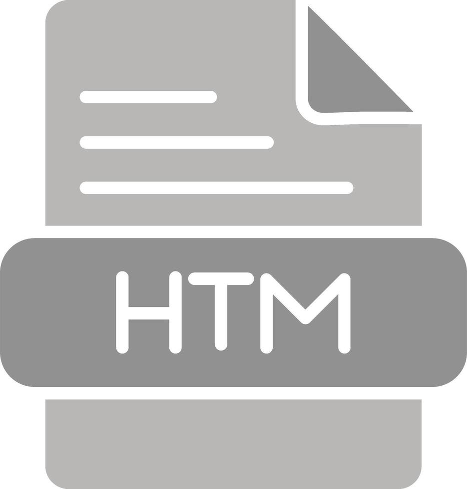 HTM Vector Icon