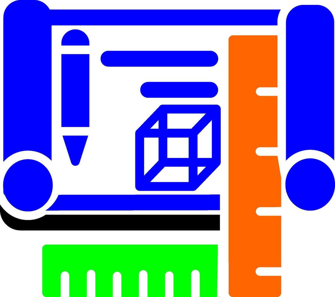 Blueprints Vector Icon