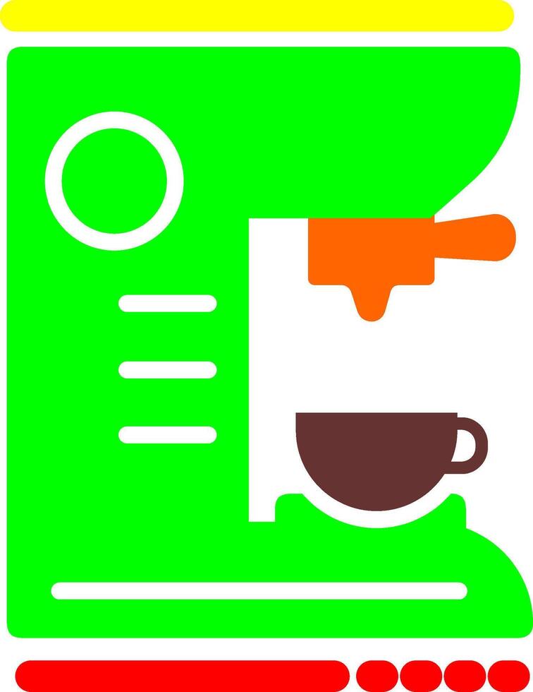 Coffee Machine Vector Icon